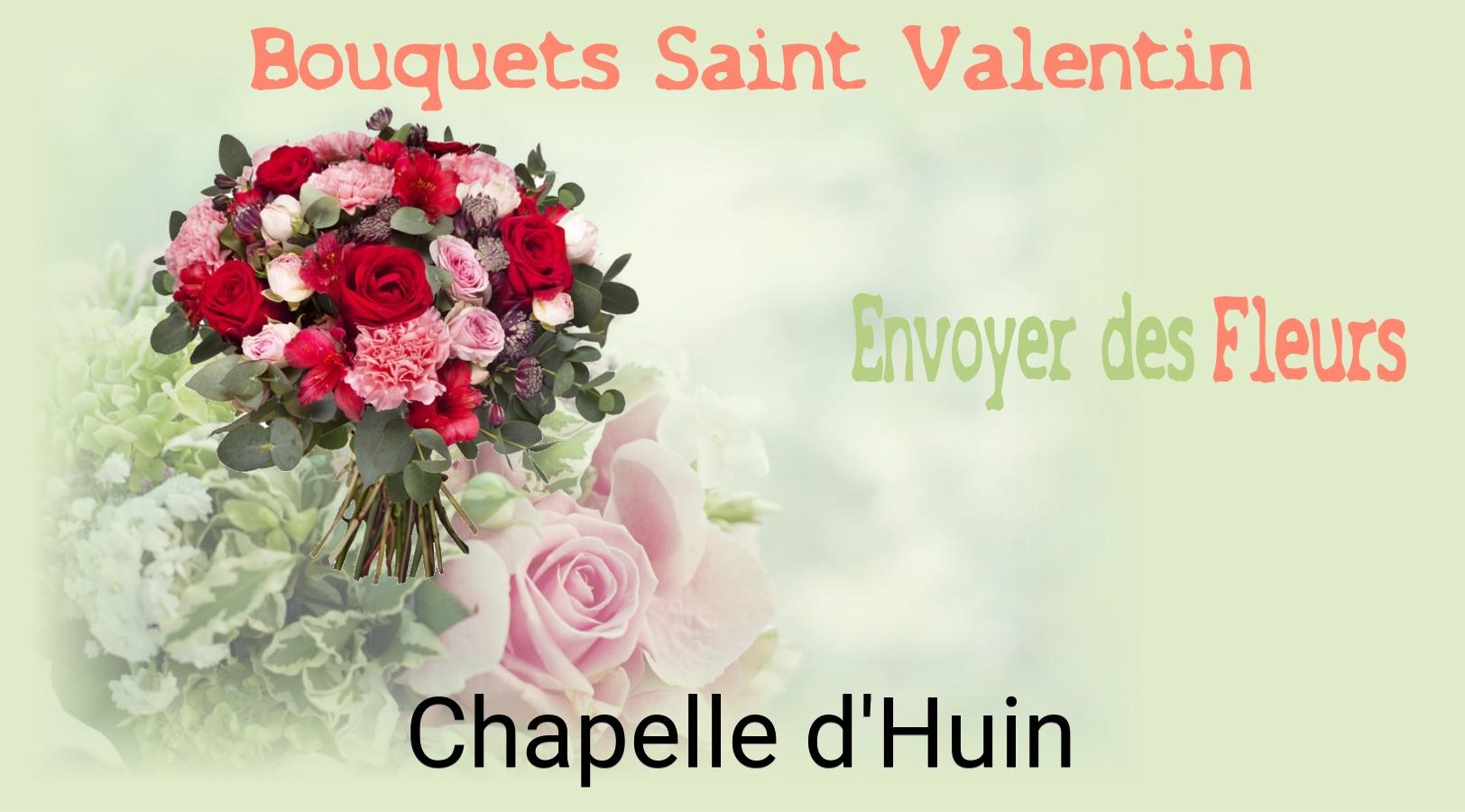 Roses de Saint-Valentin livrées à Chapelle-d'Huin